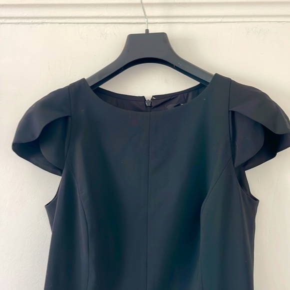 J.Crew Black Dress in Lightweight Italian Wool - Picture 3 of 5